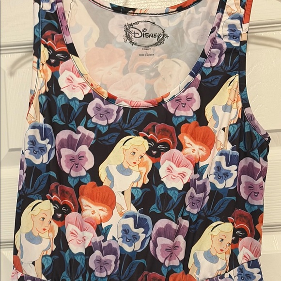 Disney Alice in Wonderland Floral Dress - Picture 3 of 3